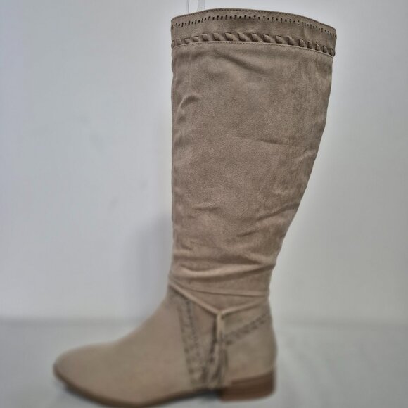 Faux Suede Boots - Picture 2 of 10
